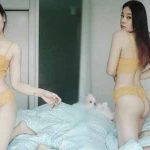 สาวสวยหนีผัวมาโชว์เสียว ปก