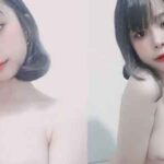 วัยรุ่นน่ารักผมสั่นหีชมพู